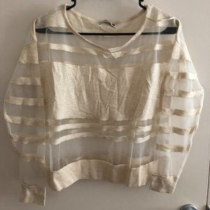 See-through Tee Shirt Blouse Sweater Sweatshirt